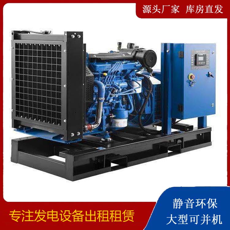 临邑出租发电机 潍柴发电机一定要预防通风管道的堵塞和灰尘
