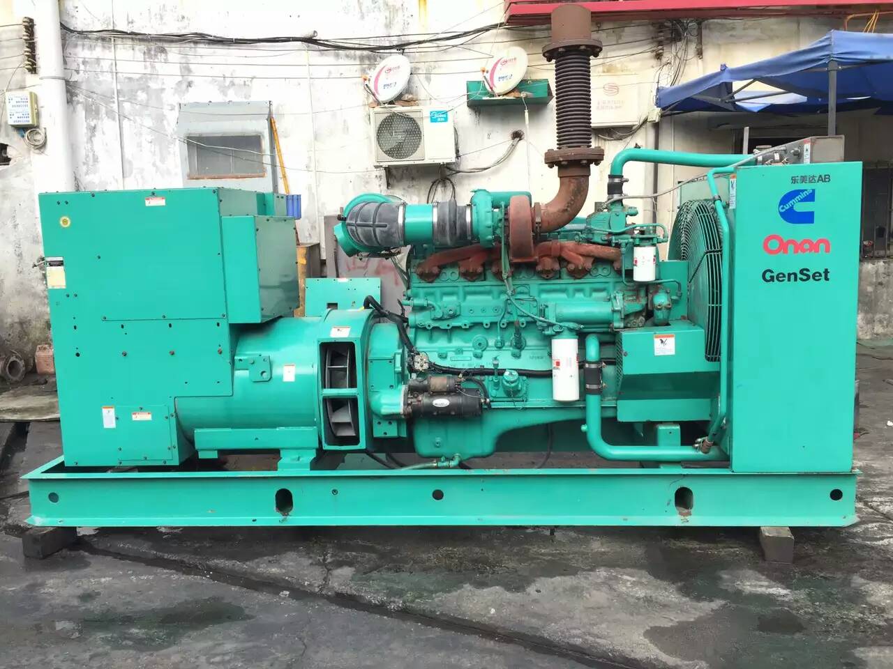 临邑租赁发电机-柴油发电机不正常冒烟的原因